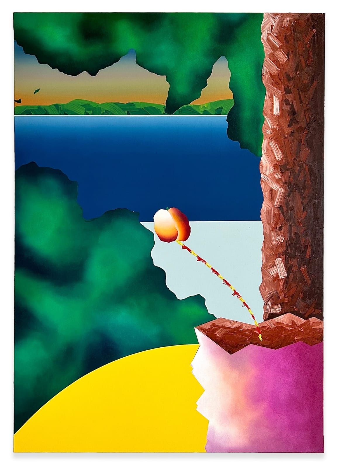 Silvio Mildo, Vue sur lac, 2024