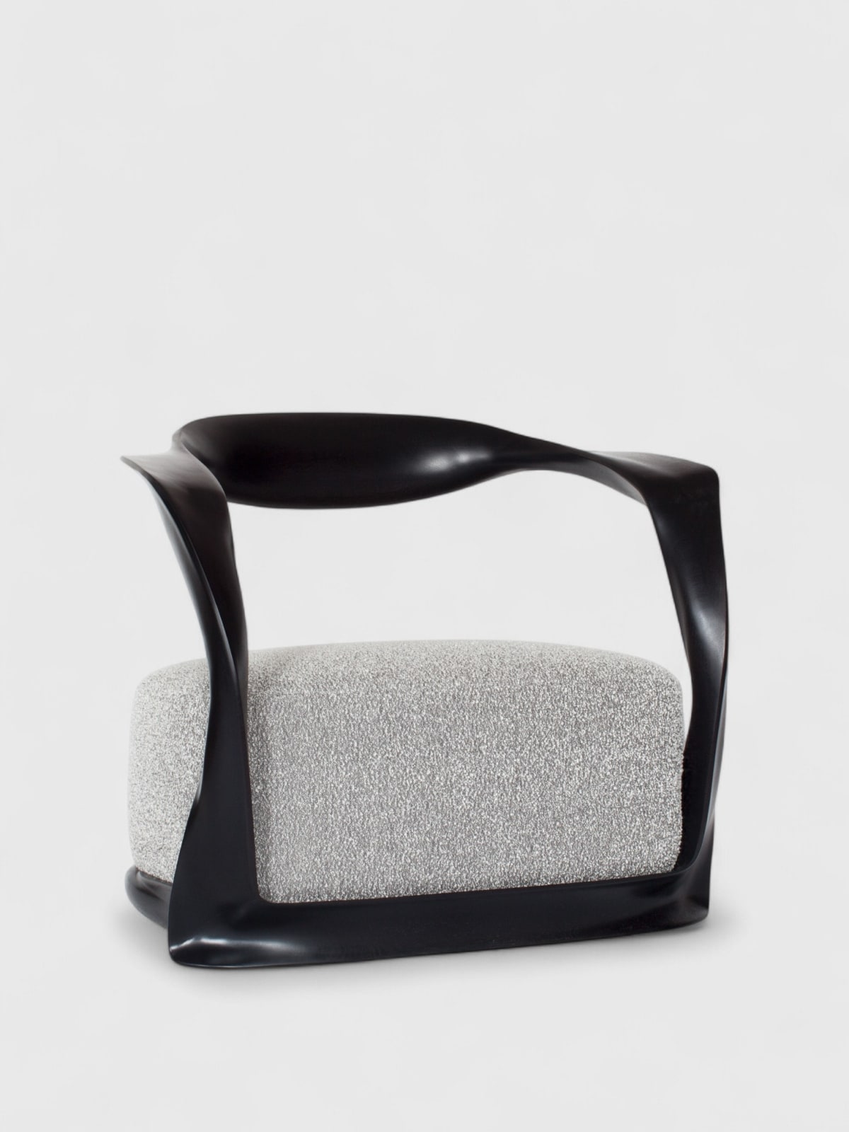 CAROL EGAN, Sculptural Twist Chair (Ebonized)