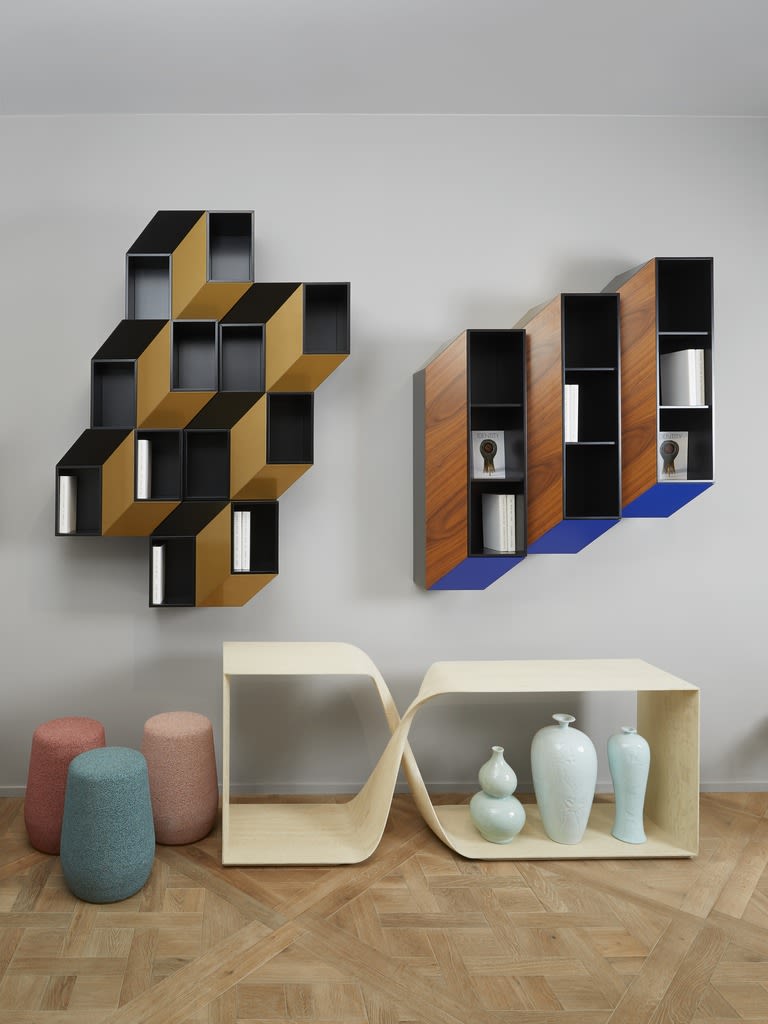 Djim Berger, Lightweight Porcelain Bench (Colour LP-16)