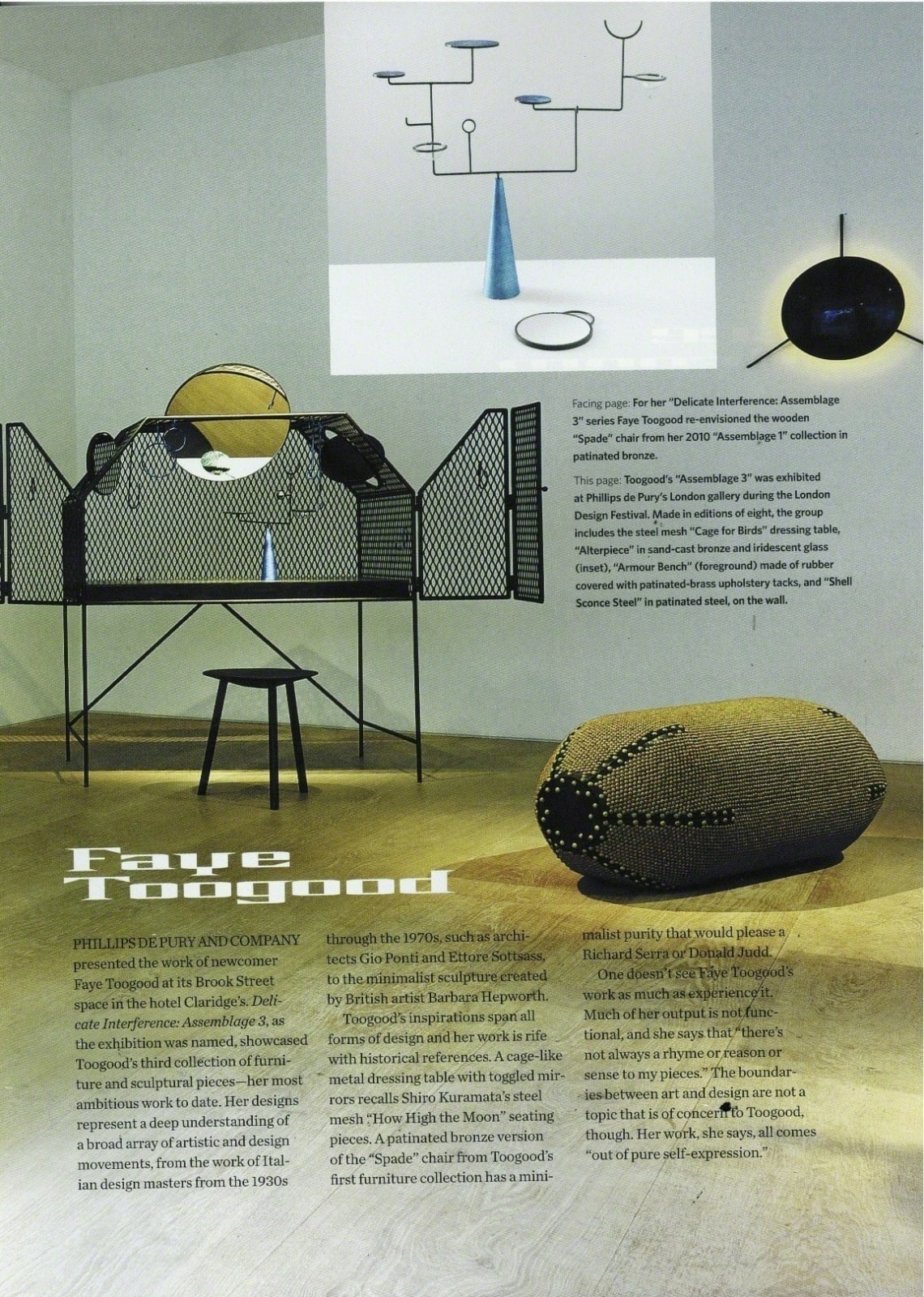 Faye Toogood, Caged Elements Table