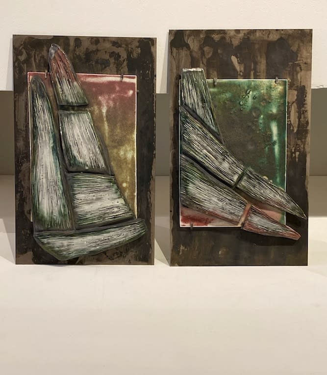 Charlotte Cornaton, Leaf Canvas III