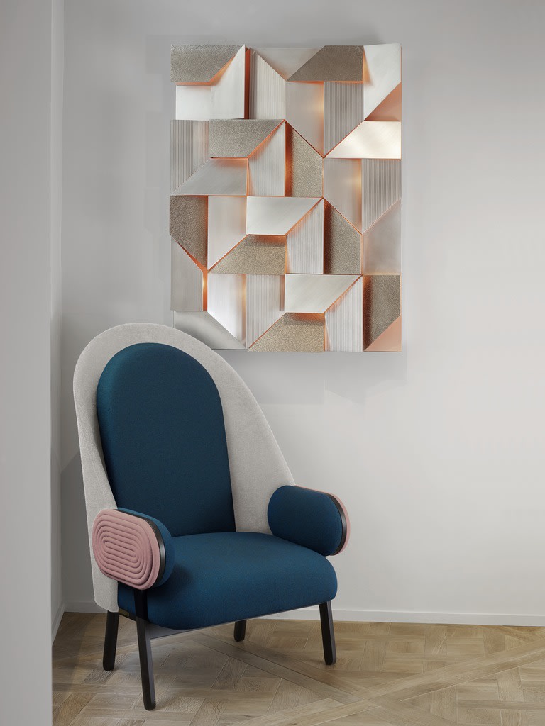 Charles Kalpakian, Cinétisme Wall Light