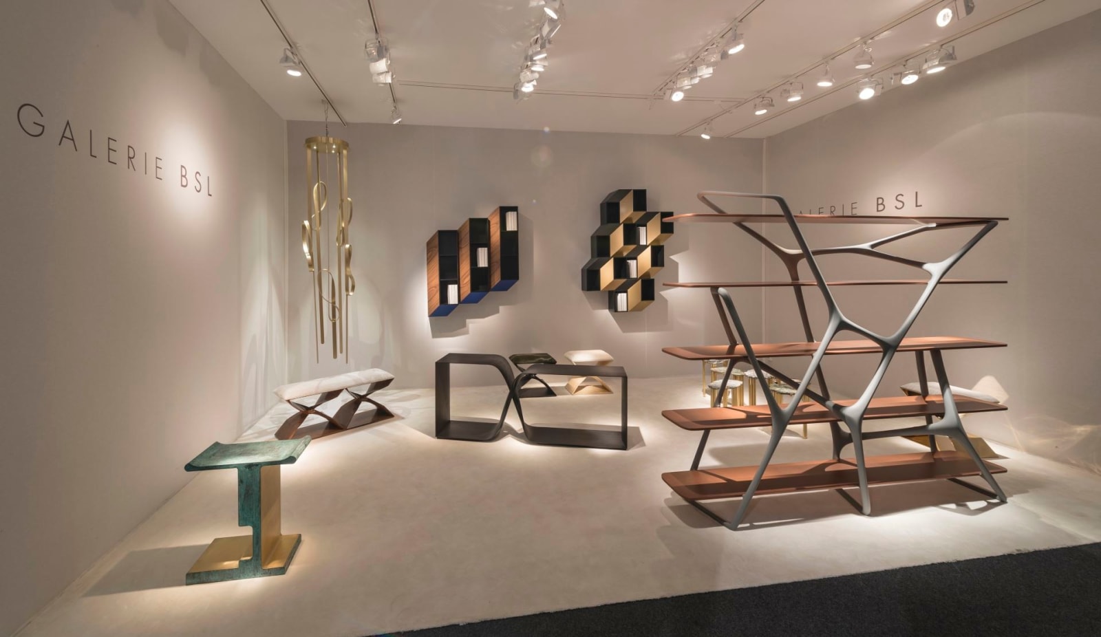 CAROL EGAN, Sculptural Twist Xx Bench (Walnut)