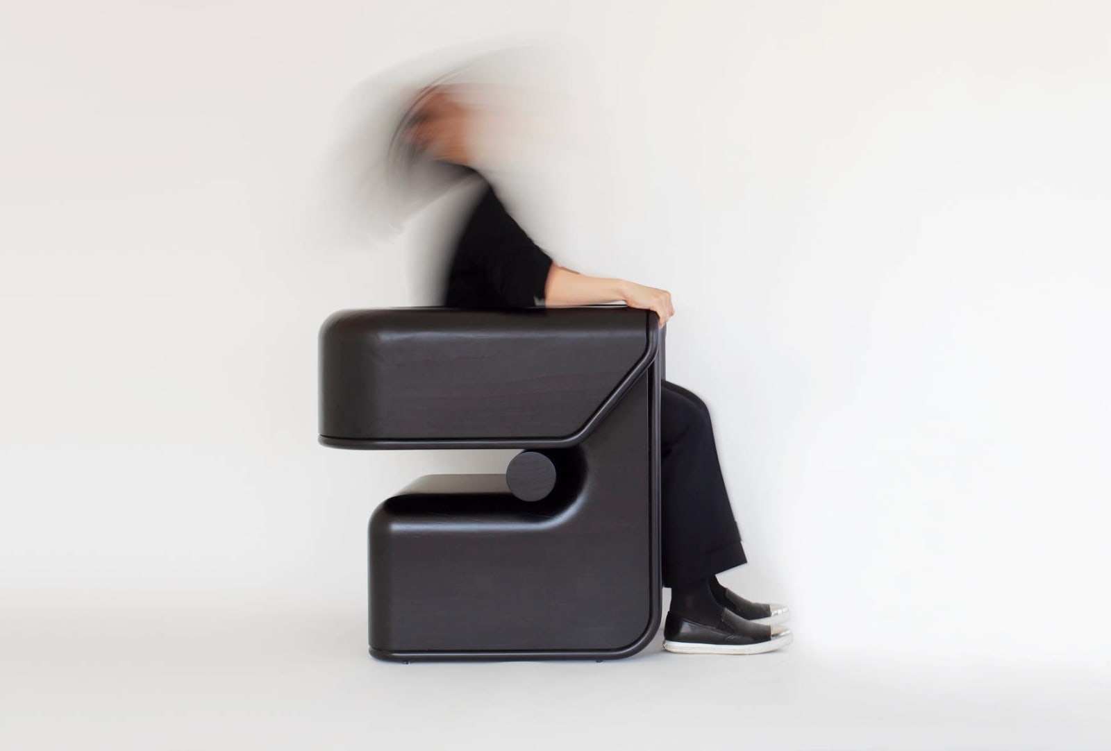 CAROL EGAN, Zephyr Chair (Ebonized)
