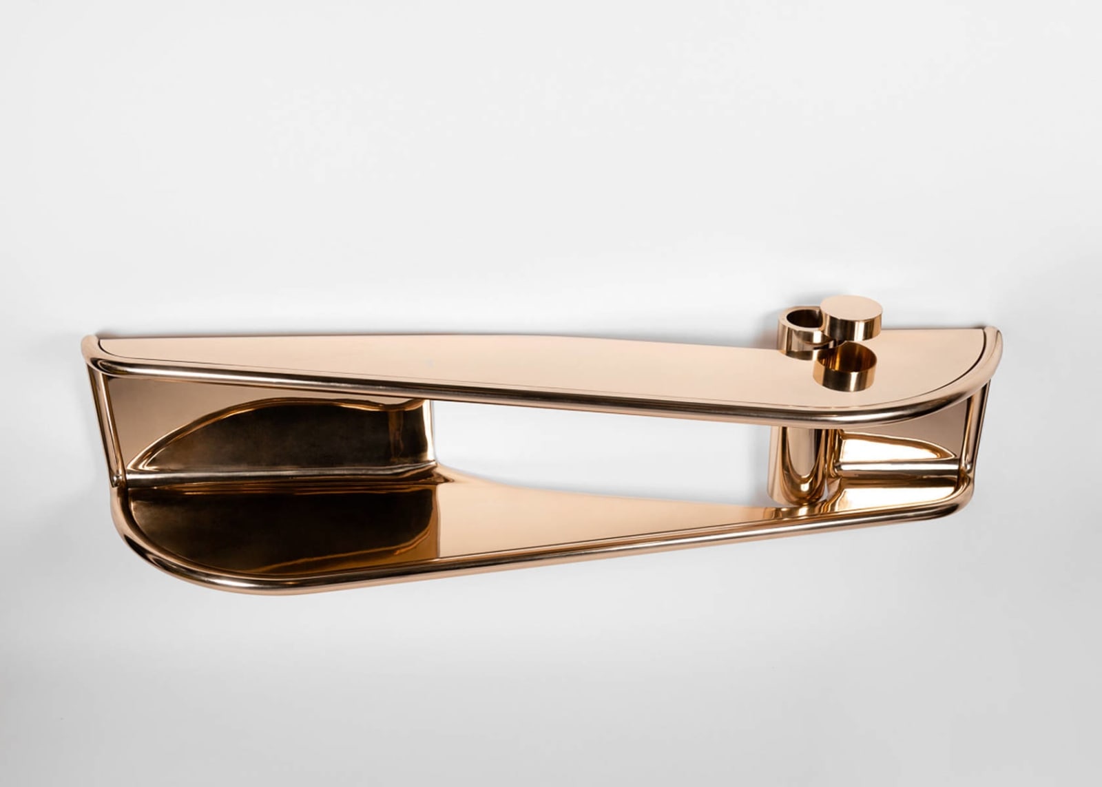 CAROL EGAN, Double Emperor Console (Bronze)