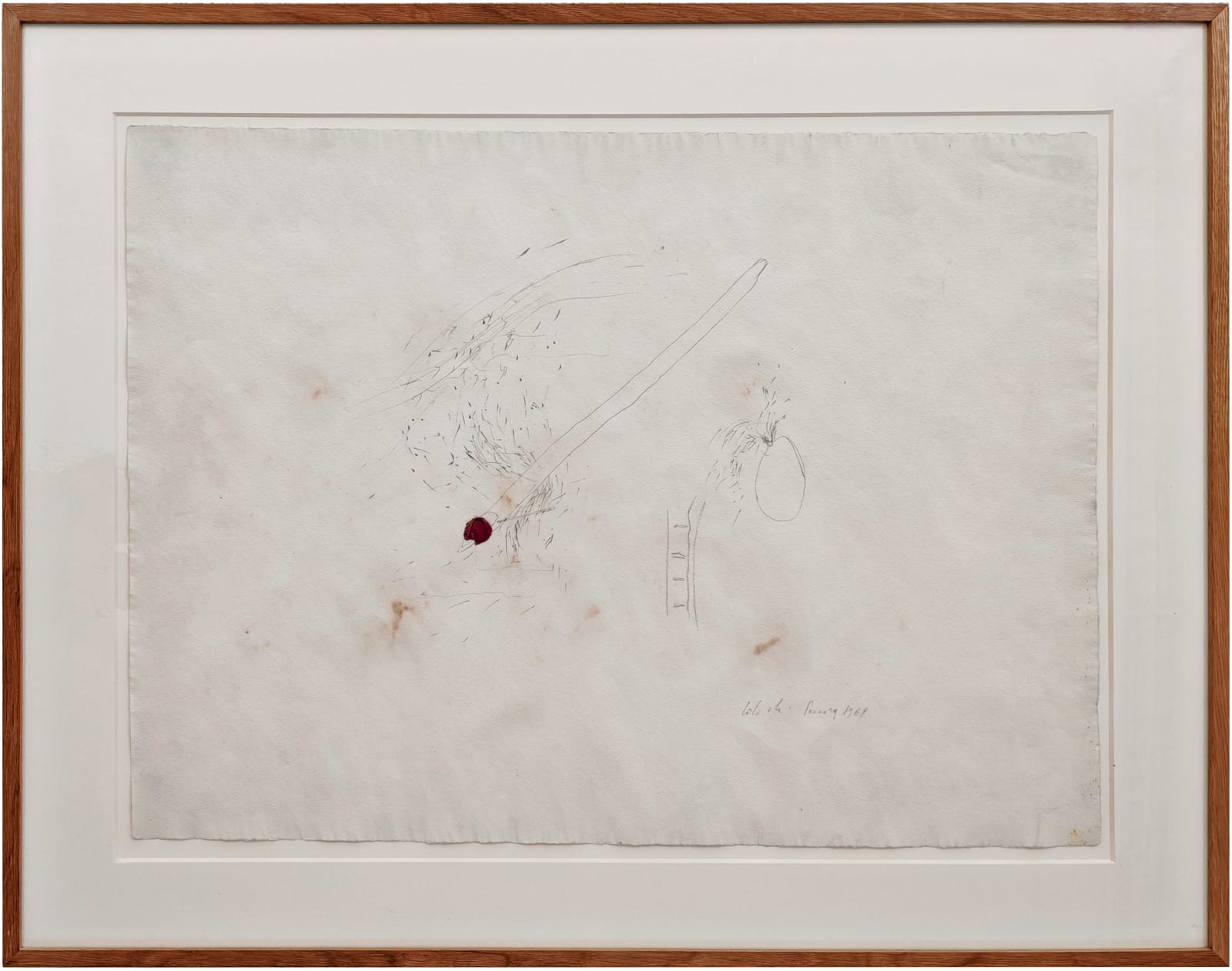 Pier Paolo CALZOLARI, Sans Titre, 1968