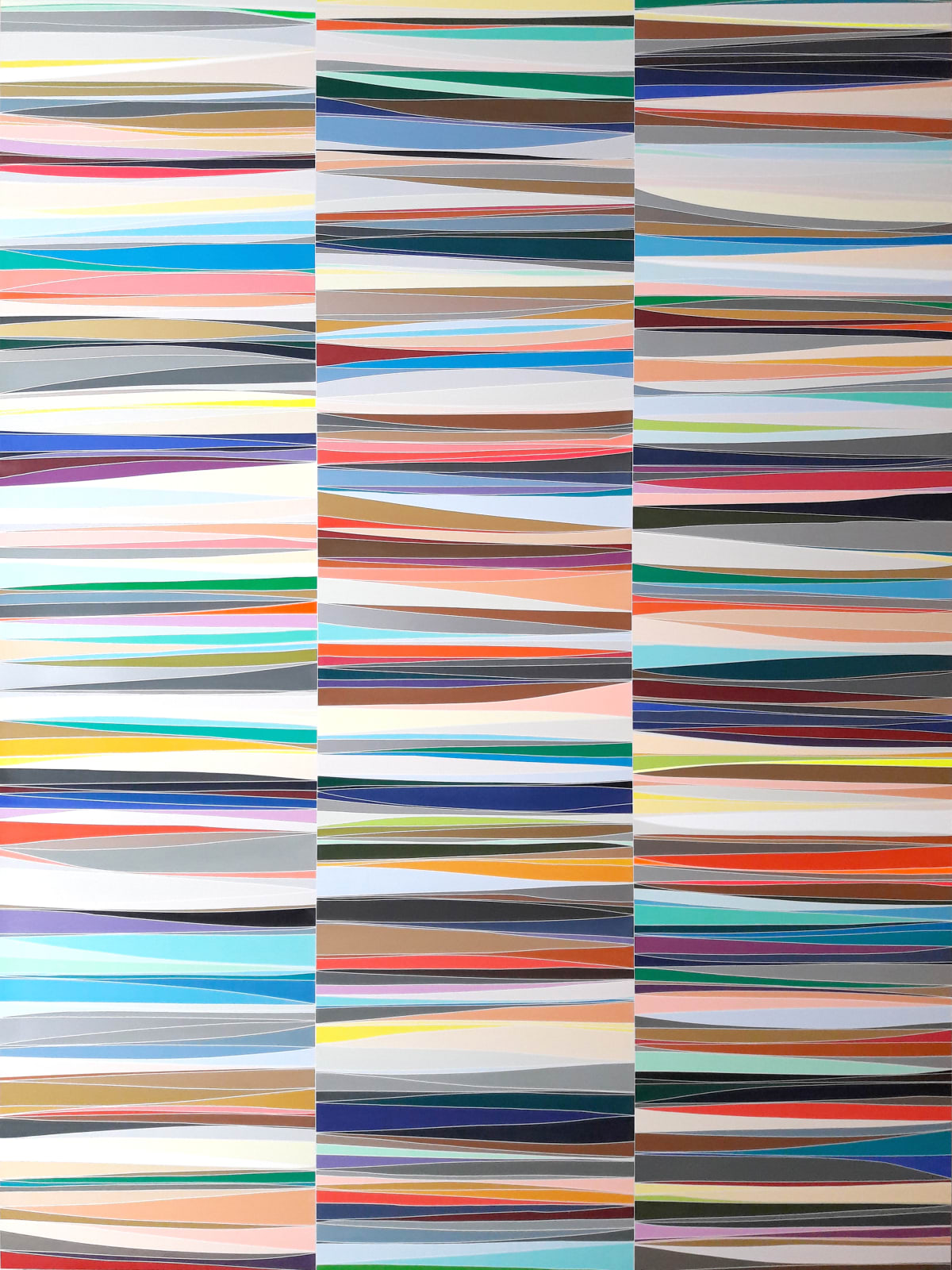 Xavier THEUNIS, Sans titre (vue d’atelier #23) , 2019