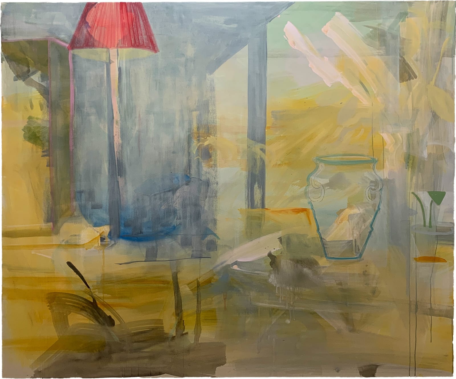 Yayoï GUNJI, Intérieur jaune, 2025