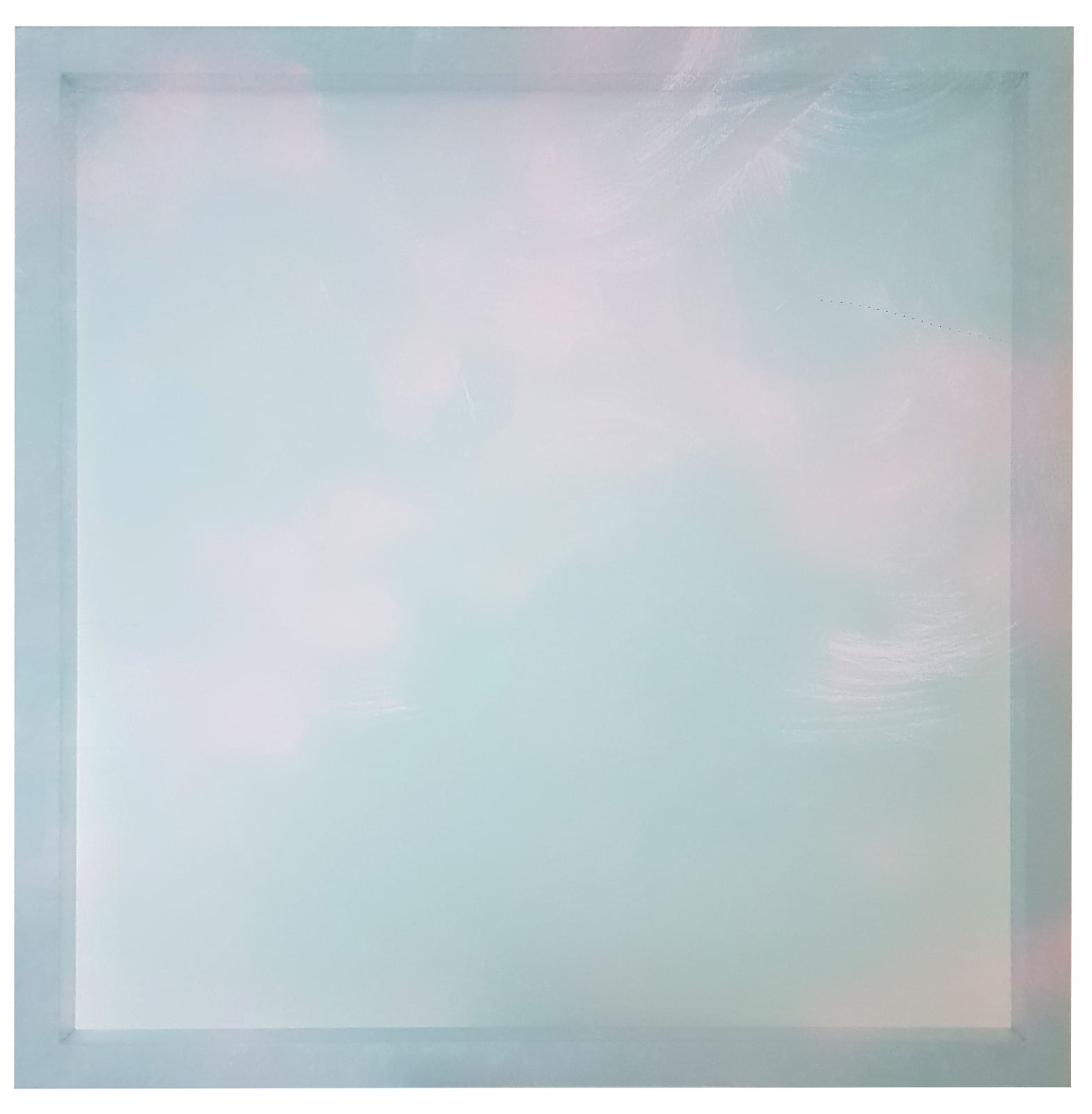 Cécile BART, Partition #31 (Vert hêtre sur mauve honoré), 2019