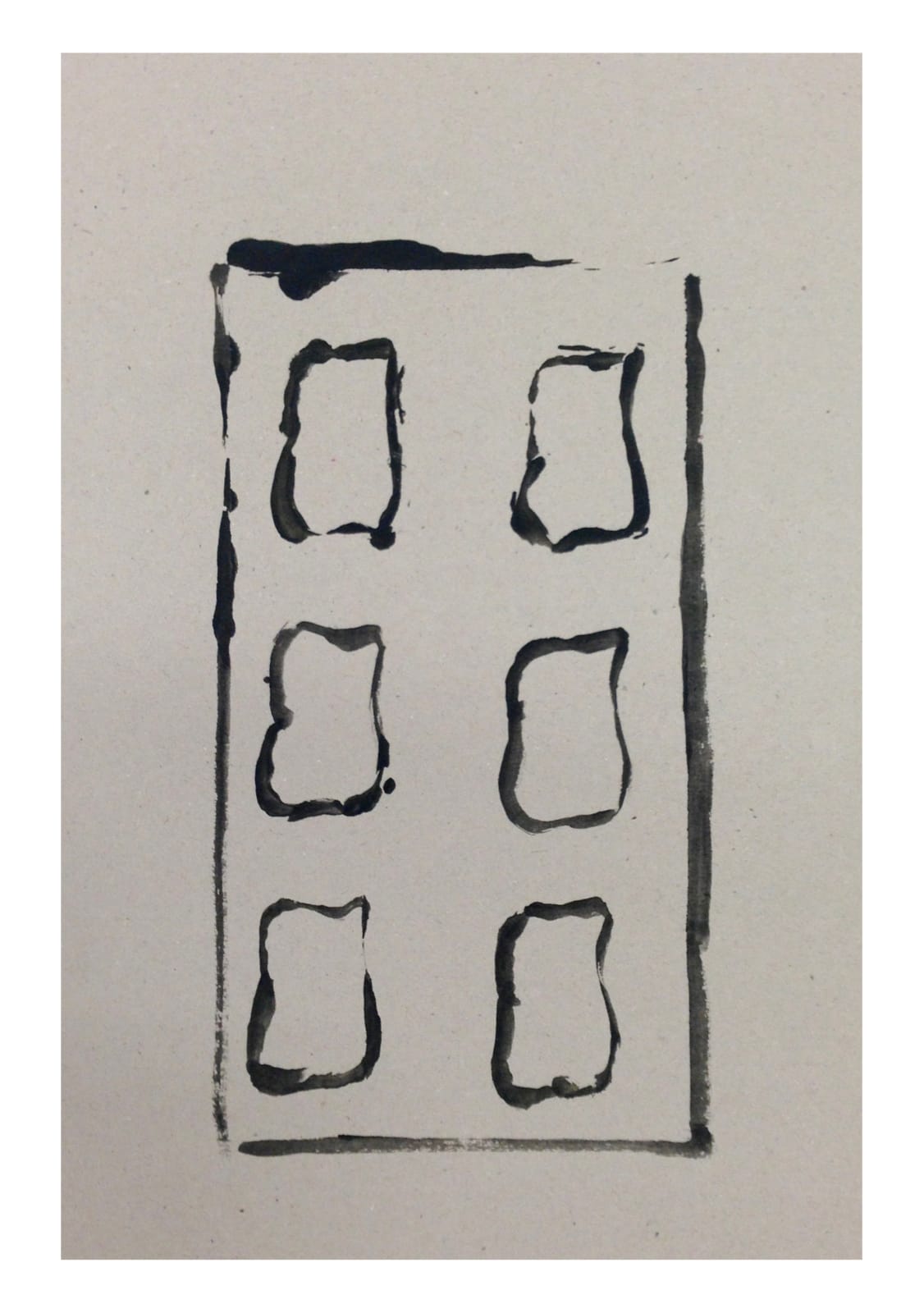 Claude VIALLAT, Sans Titre, 2016