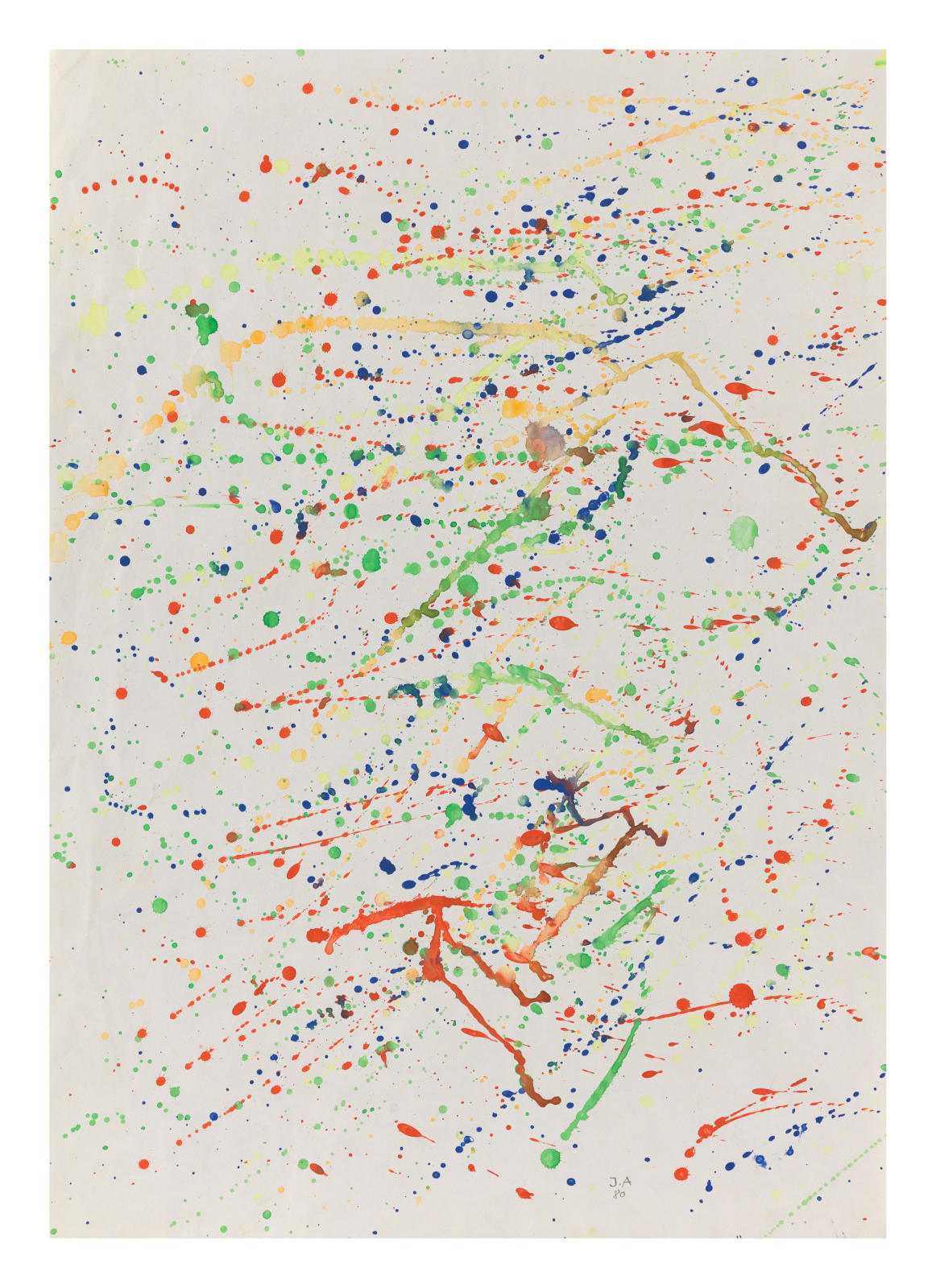 John ARMLEDER, Sans Titre, 1980