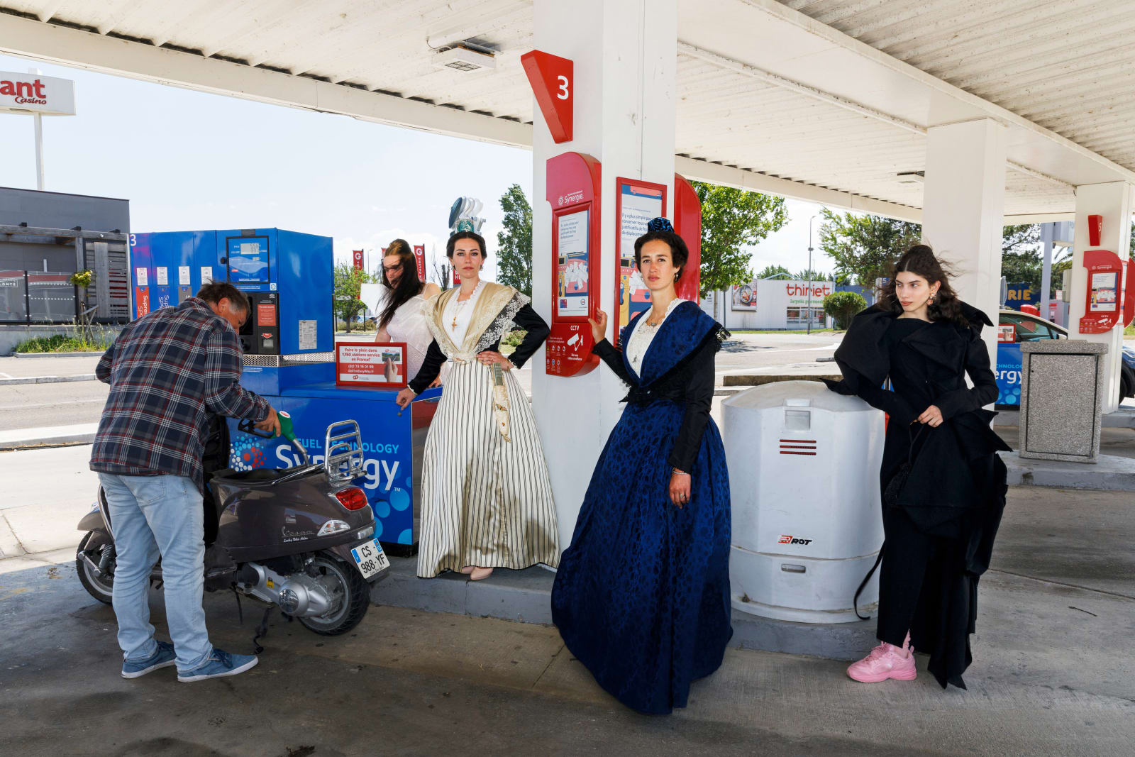 Martin Parr, Fashion Shoot for Arles Magazine, Arles, France, 2019