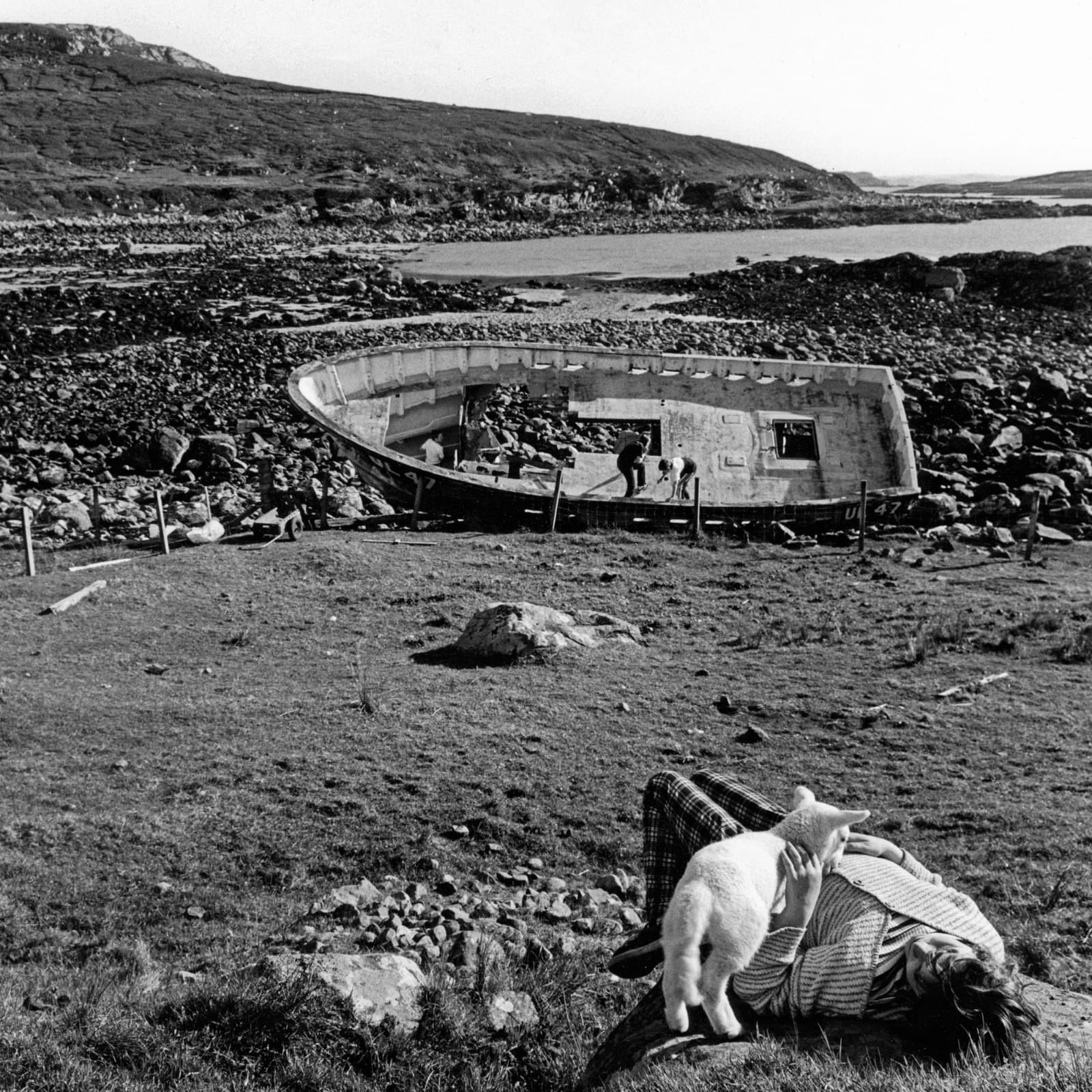 Anne Rearick, Hannah''s lamb, Scotland, 2000