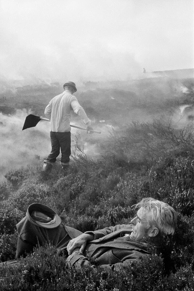 Martin Parr, Frank Ideson, Lord Savile's Gamekeepers, Hebden Bridge, England, 1975