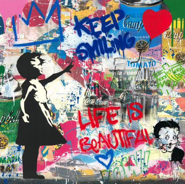 Mr. Brainwash, Balloon Girl, 2024