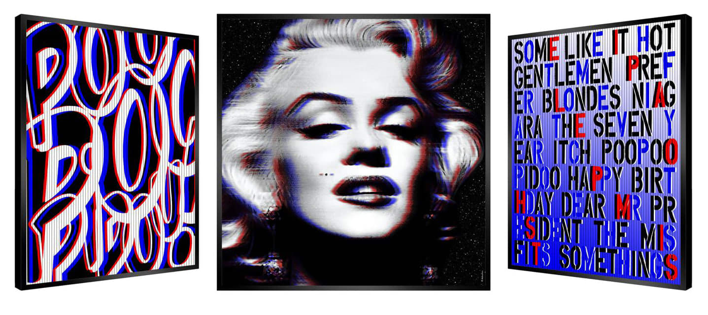 Patrick Rubinstein, Space Marilyn, 2022