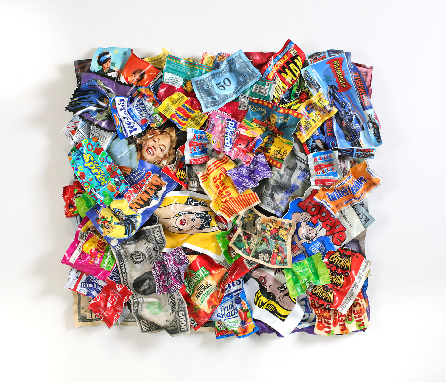 Paul Rousso, Marilyn and Batman, 2023