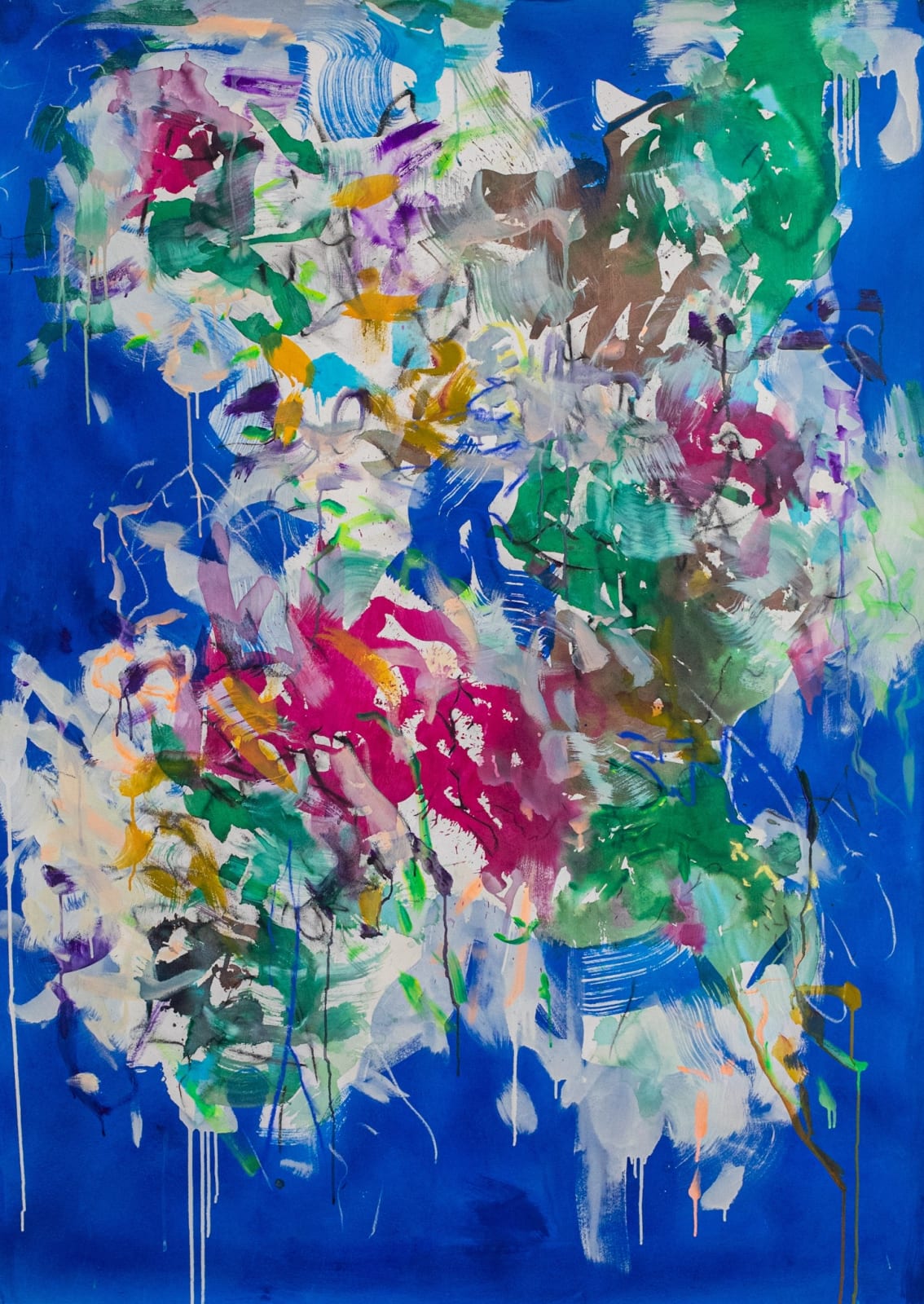 Carly Allen-Martin, Bountiful in Blue, 2022