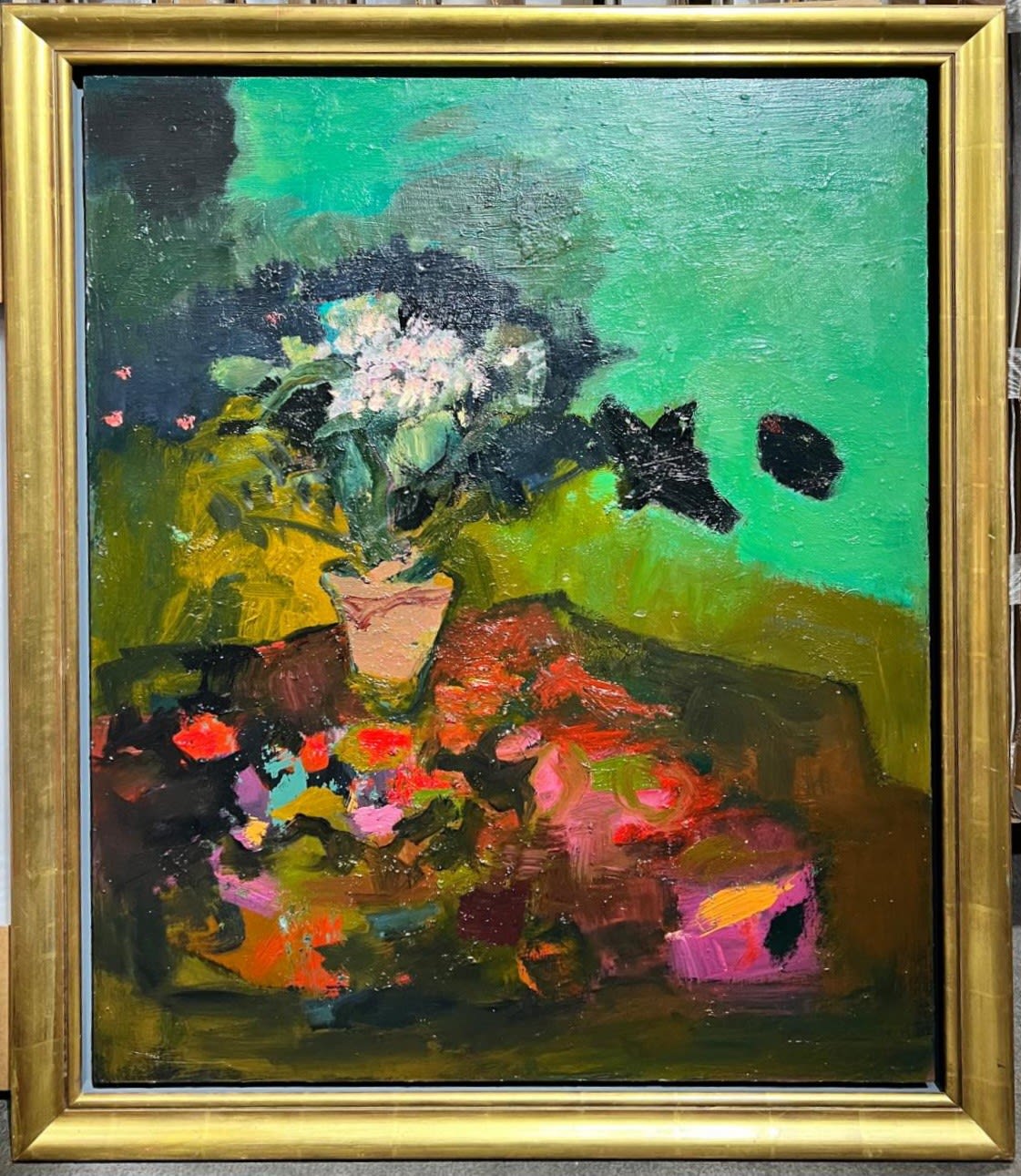 Jennifer Hornyak, Dickinson Green with Terra Cotta, 2021