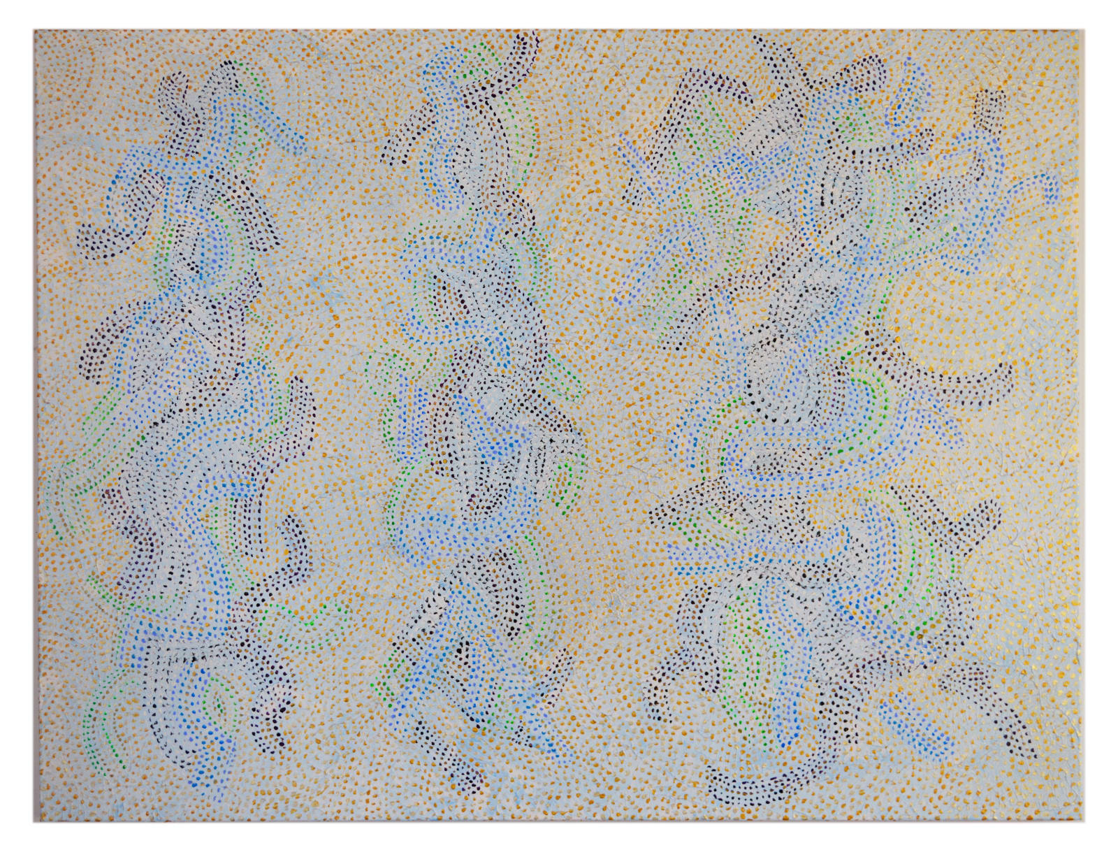 Tullio DeSantis, Three Characters in Spacetime, 2018