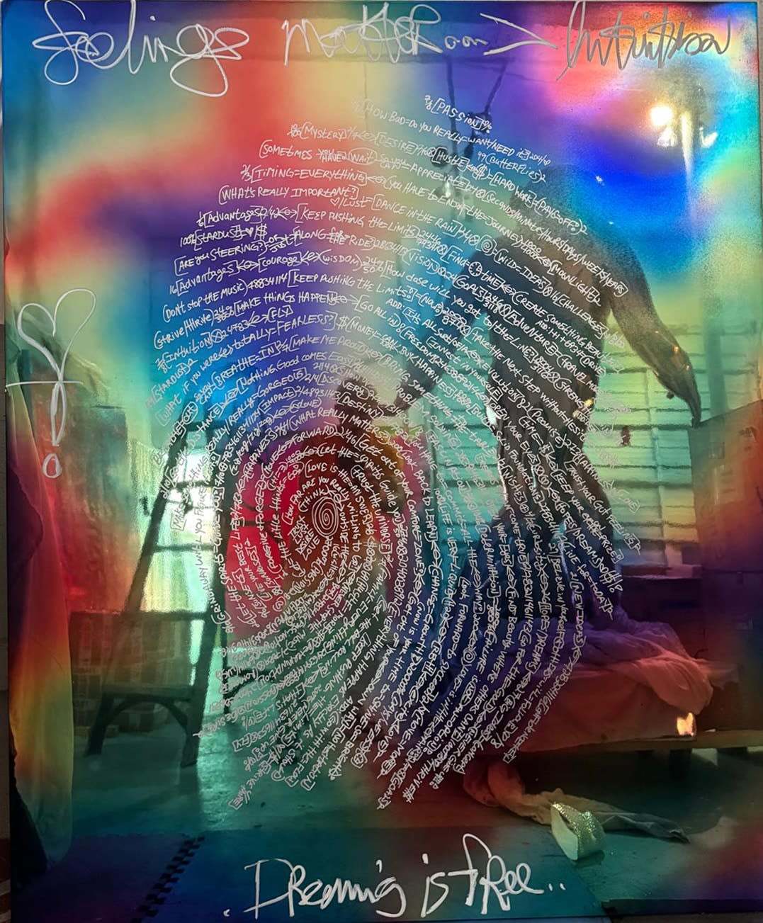 Brendan Murphy, Rainbow Panel, 2024