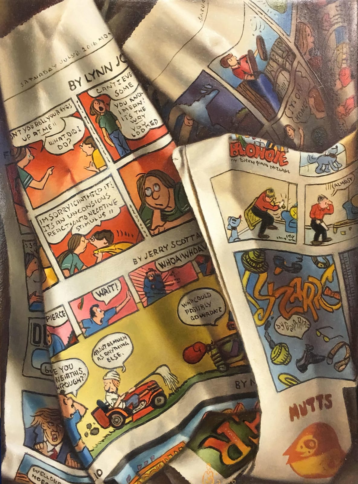 Joan Pujol, Boîte à comics I, 2016