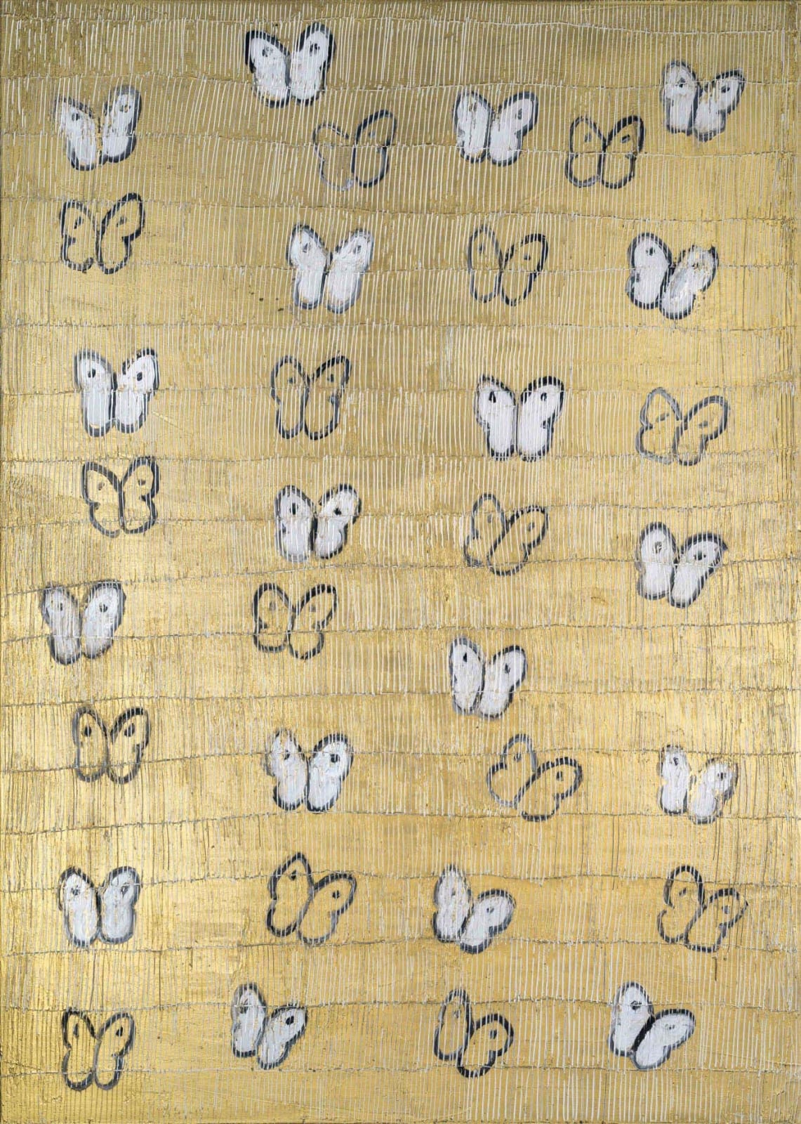 Hunt Slonem, White Ascension Star Burst, 2025