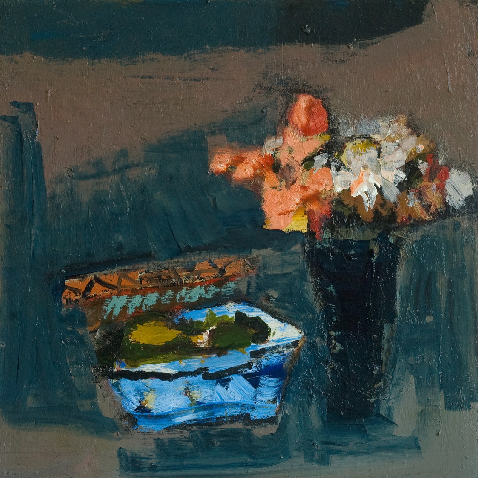 Jennifer Hornyak, Coral with Lime, 2022