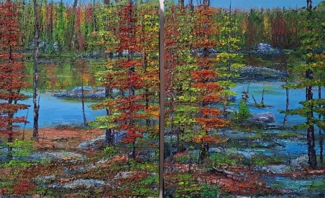 John Barkley, Trail Vista #1 & #2, 2024