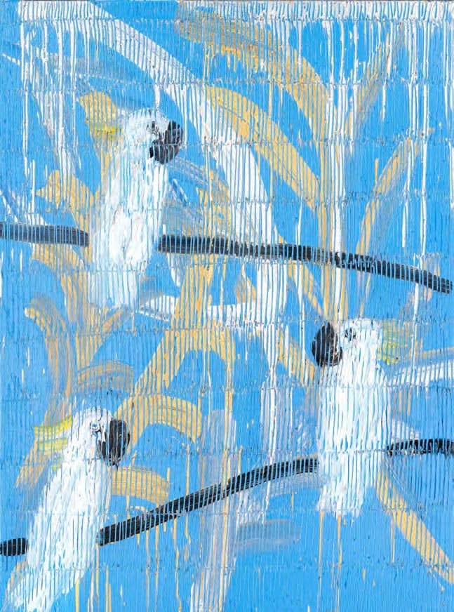 Hunt Slonem, Mysore Monsoon, 2024