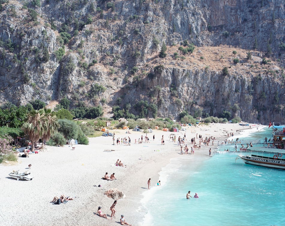 Massimo Vitali, Butterfly Valley, Turkey, 2009