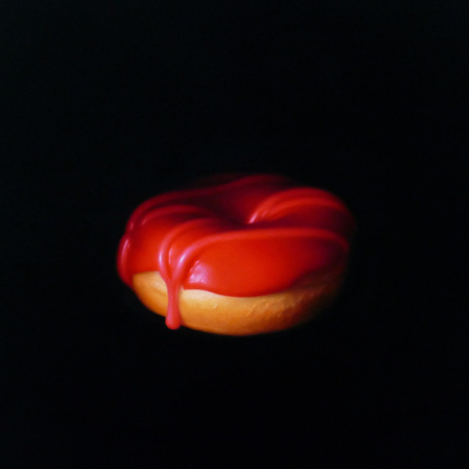 Jason Walker, Red and Pink Drizzle Donut, 2023