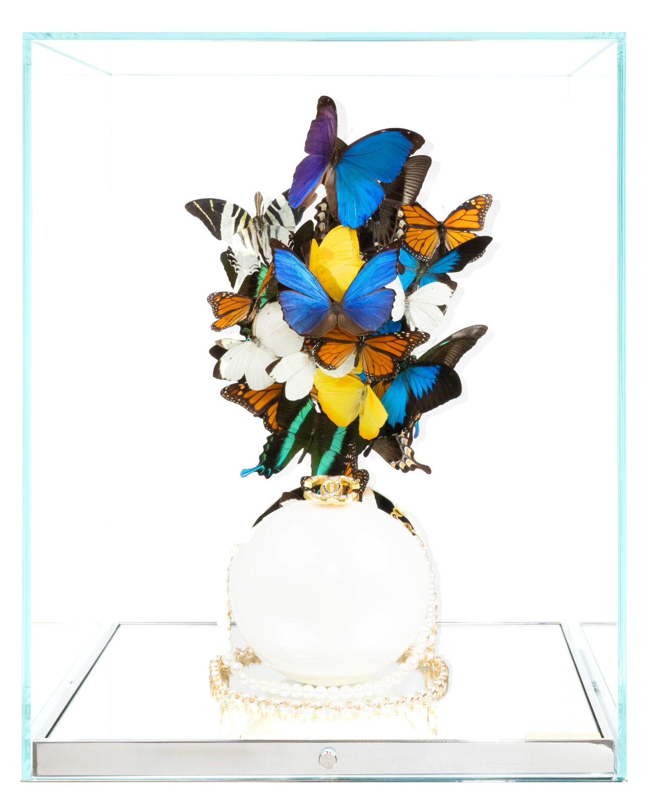 Roman Feral, CHANEL WHITE PEARL COLORFUL, 2024