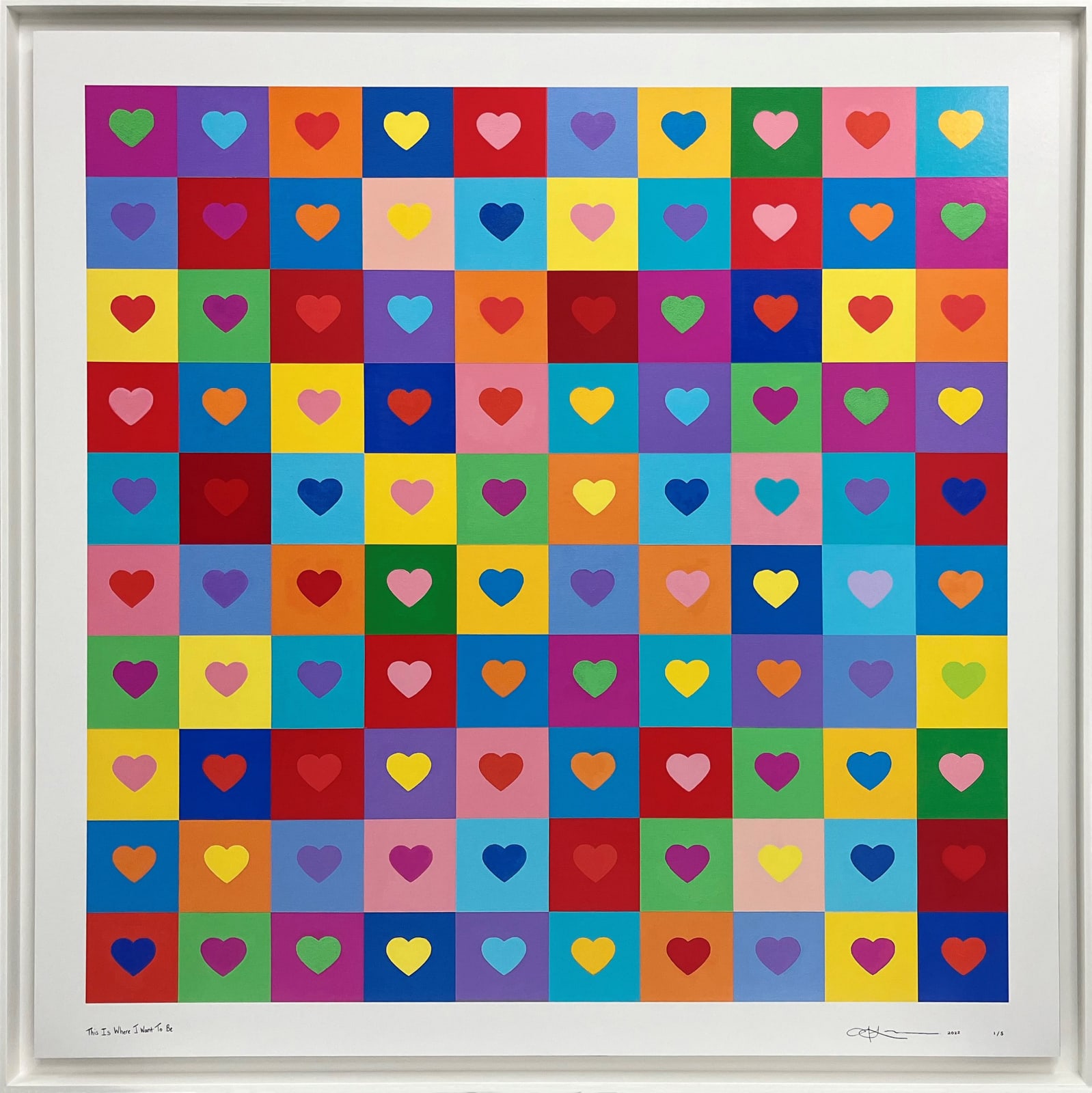 Heidi Spector, This Is Where I Want To Be, 2022