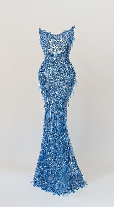 Sophie DeFrancesca, Blue Marilyn, 2025