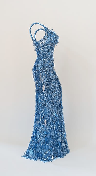 Sophie DeFrancesca, Blue Marilyn, 2025