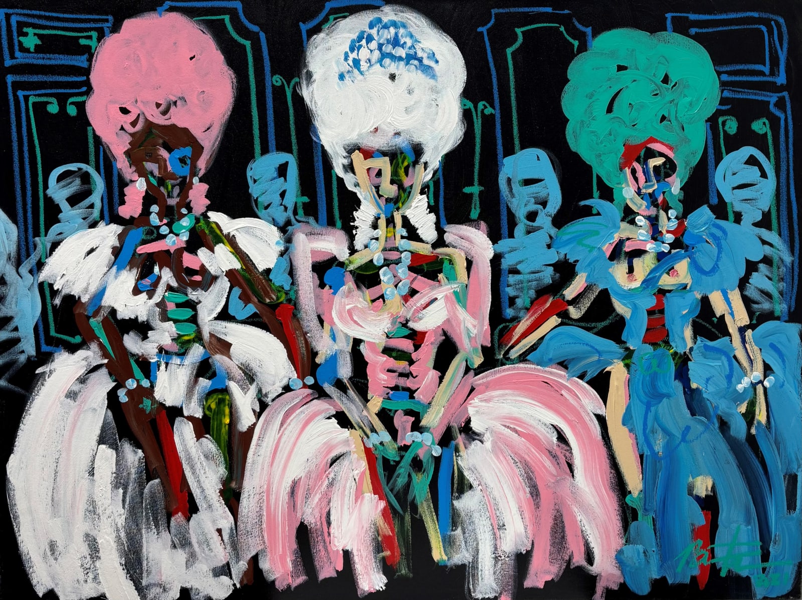 Bradley Theodore, Ballroom - Marie-Antoinette, 2022