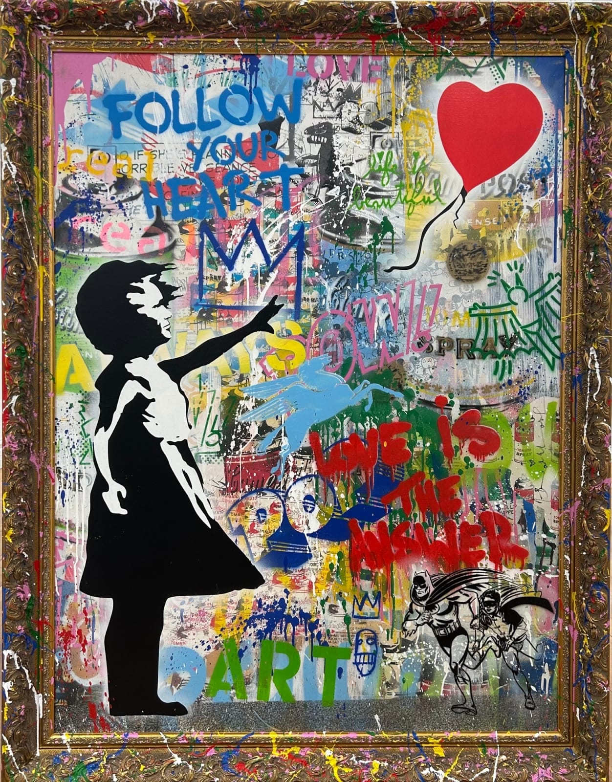 Mr. Brainwash, Balloon Girl, 2022