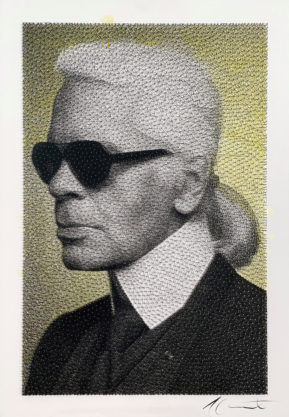 André Monet, Karl Lagerfeld, 2024