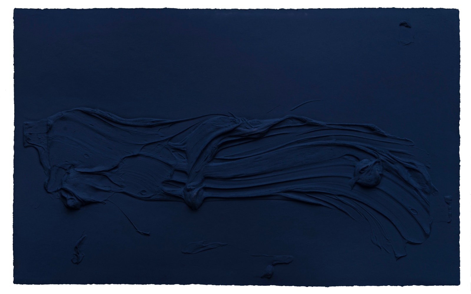 Jason Martin, Untitled Prussian Blue, 2014