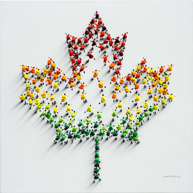 Jane Waterous, Maple Leaf, 2024
