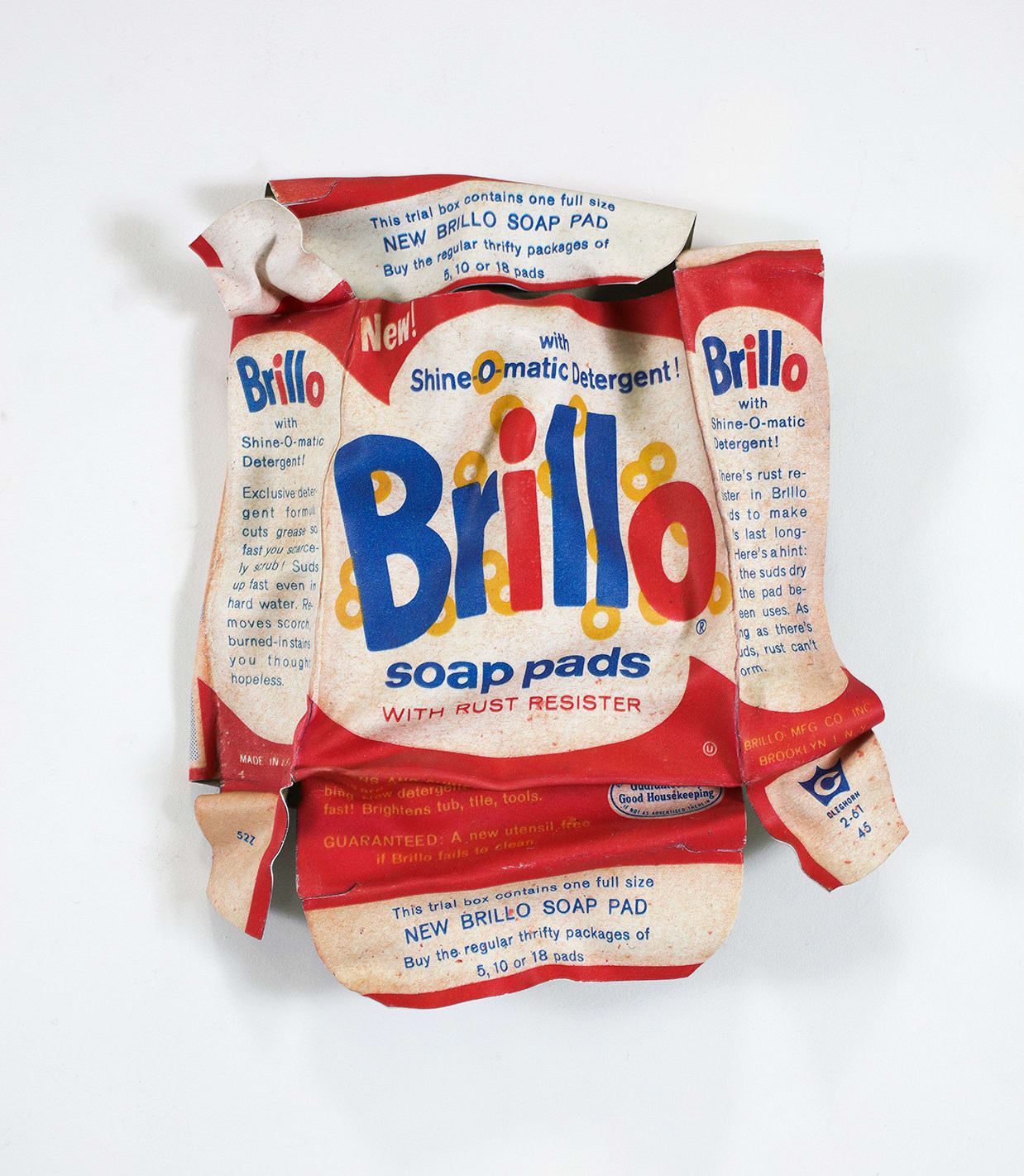 Paul Rousso, Brillo Soap Pads, 2022