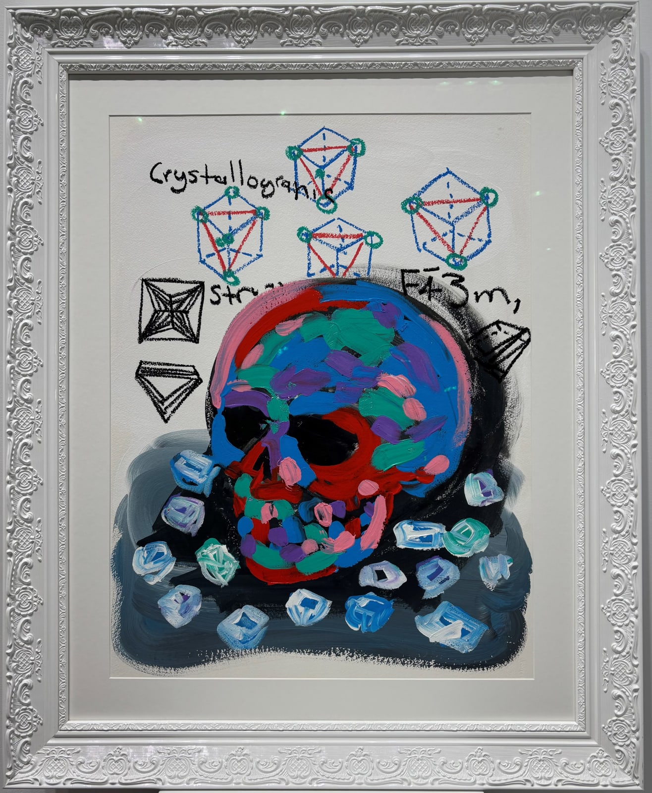 Bradley Theodore, Diamond Skull II, 2021