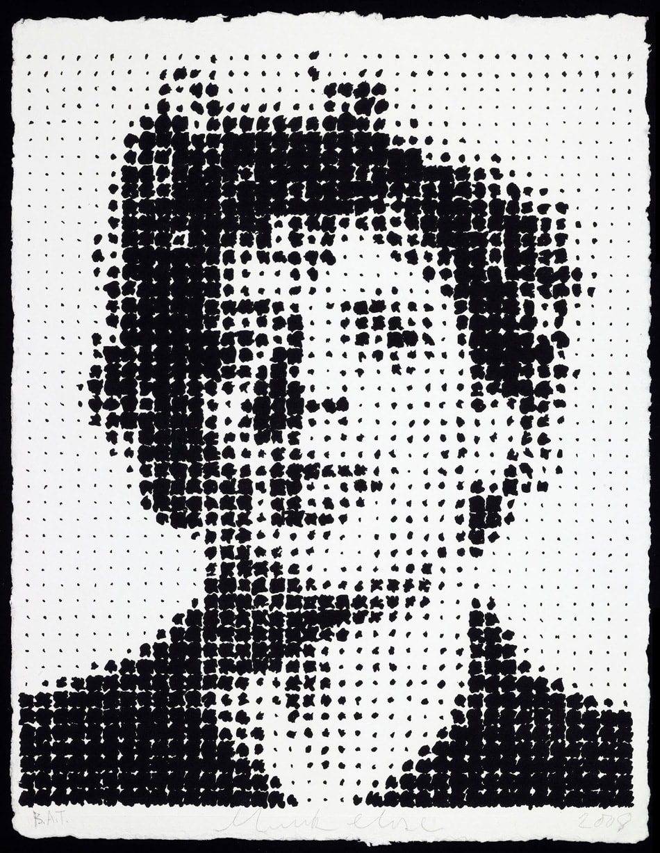 Chuck Close, Phil Houndstooth, 2009