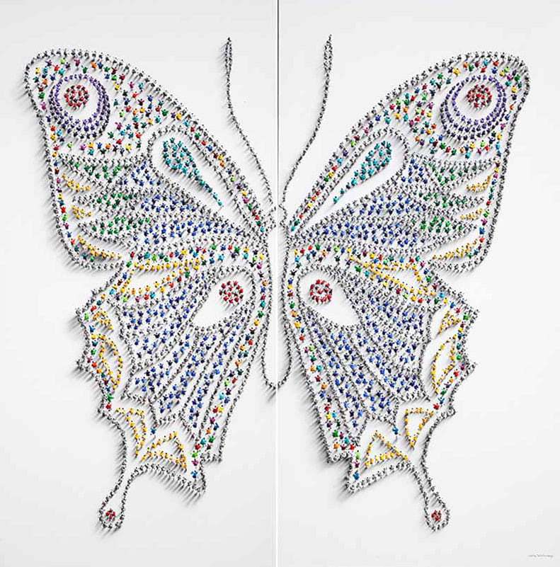 Jane Waterous, Butterfly, 2018