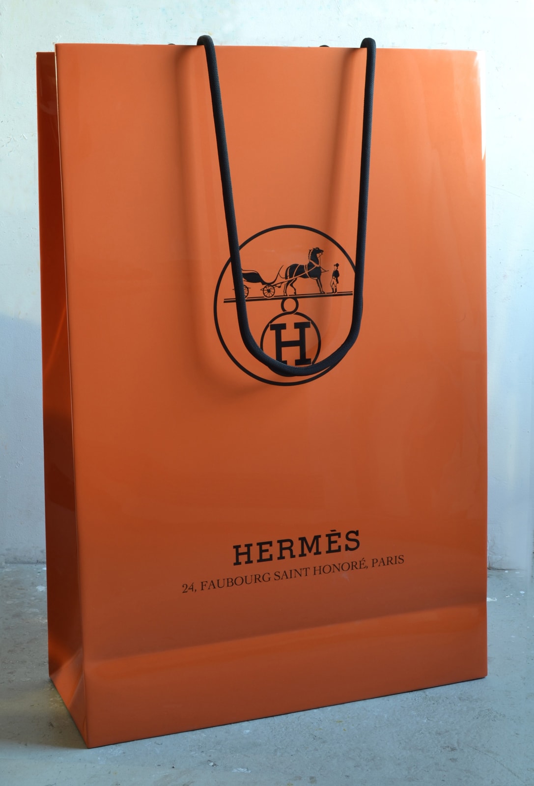 Jonathan Seliger, Black Reins (large Hermes), 2016