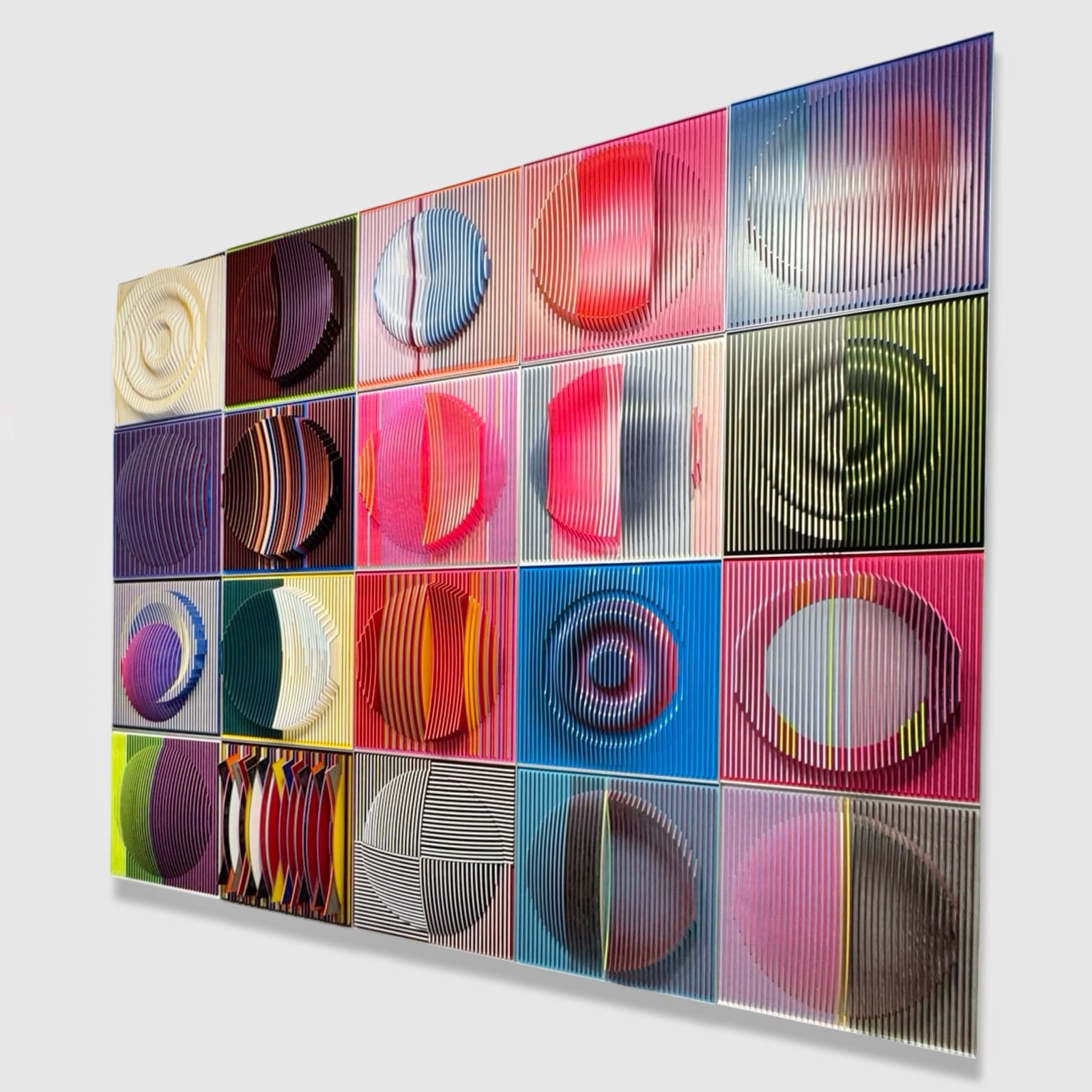 J. Margulis, Portholes Group of 20 - M2, 2025