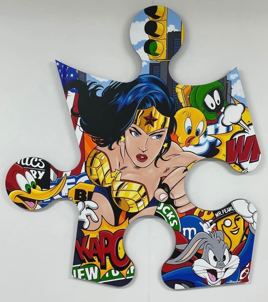 Boudro, Wonder Woman in New York, 2021