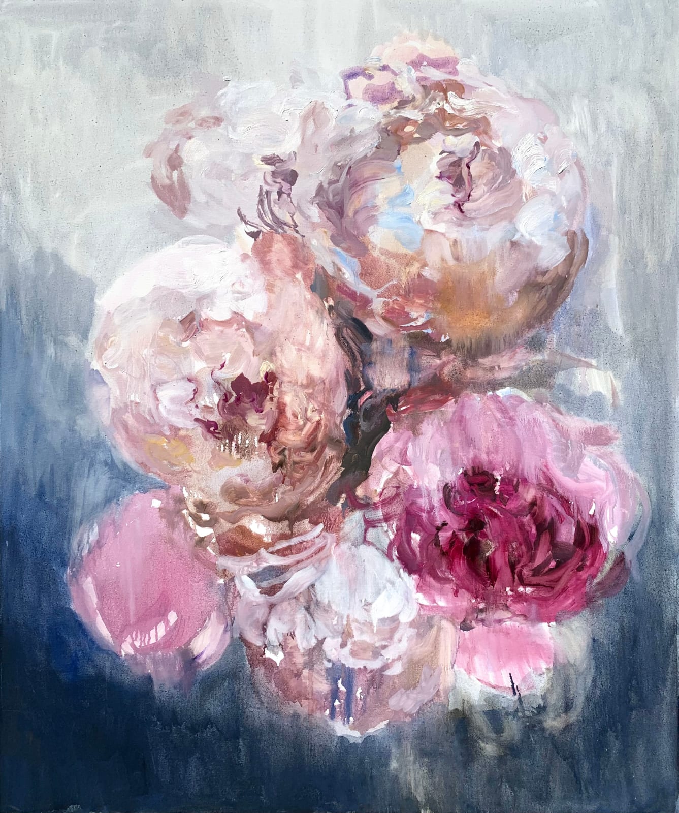 Darlene Cole, Dance in a Storm (peony reverie), 2025