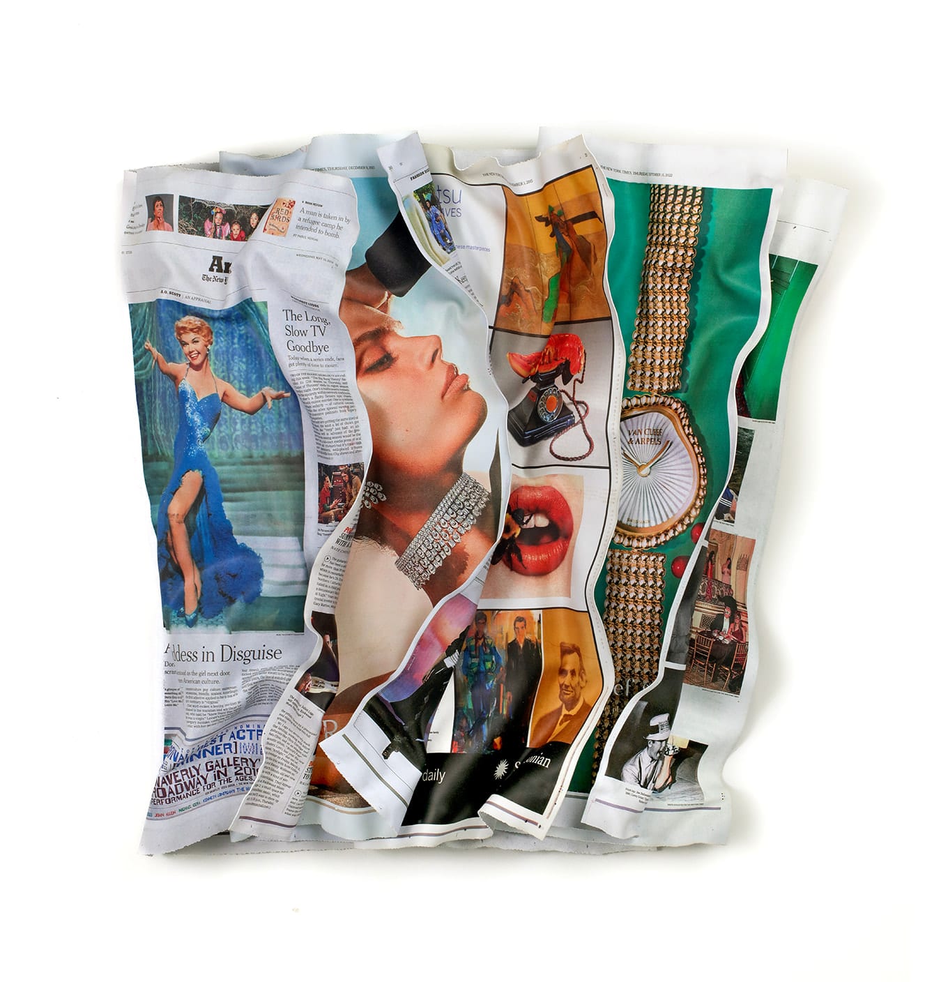 Paul Rousso, New York Times Goddess in Disguise, 2025